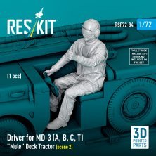 1/72 Driver for MD-3 A,B,C,T Deck Tractor Typ 2