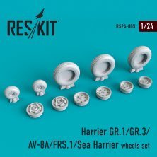 1/24 Harrier GR.1/GR.3/AV-8A/FRS.1/Sea H. wheels