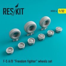 1/32 Northrop F-5A/B Freedom fighter wheels set