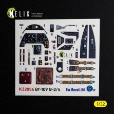 ResKit 1/32 3D Innenraum Bf-109 G2/4 für Revell ResKit 1/32 3D Innenraum Bf-109 G2/4 für Revell