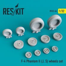 1/32 F-4 Phantom II wheels