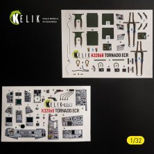 RESKIT 1/32 Int�rieur 3D TORNADO ECR pour Revell