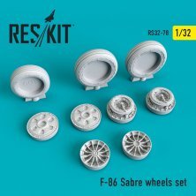 1/32 F-86 Sabre wheels