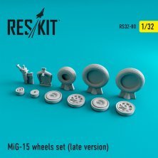 1/32 Mikoyan MiG-15 wheels set