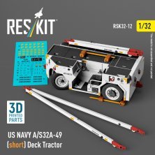 1/32 US NAVY A/S32A-49 short Deck Tractor