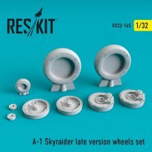 1/32 A-1 Skyraider late version wheels set