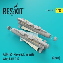 1/32 AGM-65 Maverick missile with LAU-117