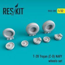 1/32 T-28 Trojan NAVY wheels