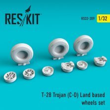 1/32 T-28 Trojan Land based wheels