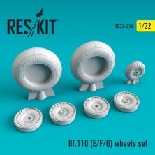 1/32 Messerschmitt Bf.110 wheels