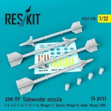 1/32 AIM-9P Sidewinder missile