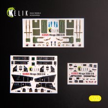 1/32 Mirage 2000D/N interior 3D Kitty Hawk/ZIMI