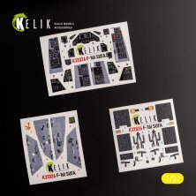 1/32 F-16I Sufa interior 3D decal for Academy