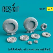 1/32 Ju-88 wheels set late version