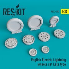 1/32 English Electric Lightning wheels late type