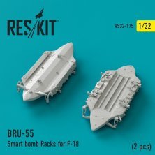 1/32 BRU-55 Smart bomb Racks for F-18