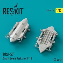 1/32 BRU-57 Smart bomb Racks for F-16