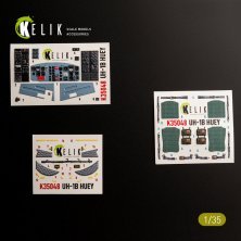 Kelik 1/35 Int�rieur 3D UH-1B Huey pour Trumpeter