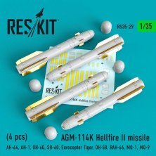 1/35 AGM-114K Hellfire II missile