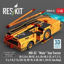ResKit RSK480026 Tracteur MD-3C Mule 1/48