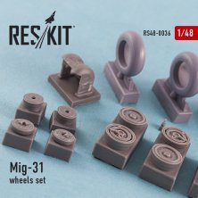 1/48 MiG-31 wheels set