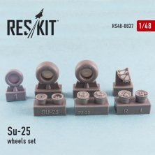 1/48 Su-25 wheels set