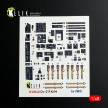 1/48 Do-217 K/M interior 3D for ICM