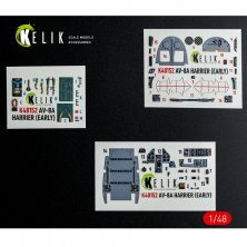 RESKIT 1/48 AV-8A HARRIER Early Interior 3D Kinetic