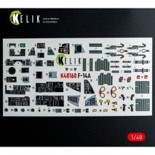 RESKIT 1/48 F-14A 3D Interior Set for Hasegawa