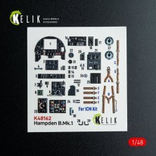 RESKIT 1/48 Hampden B.Mk.1 Interior 3D for ICM