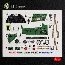 ResKit 1/48 Int�rieur 3D Hurricane Mk.IIC