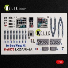 RESKIT 1/48 L-20A/U-6A Type 2 Int�rieur 3D DORA