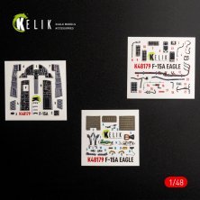 Reskit Int�rieur 3D F-15A 1/48 pour Hasegawa