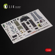 1/48 A-10C Thunderbolt II interior 3D for Italeri
