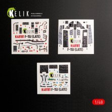 ResKit 1/48 Cockpit F-15J version tardive 3D Hasegawa