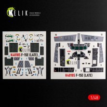 Kelik 1/48 Int�rieur 3D F-15E tardif Hasegawa