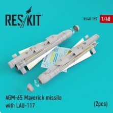 1/48 AGM-65 Maverick missile with LAU-117