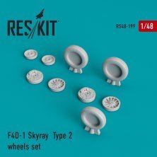 1/48 F4D-1 Skyray Type 2 wheels