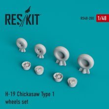 1/48 H-19 Chickasaw Type 1 wheels