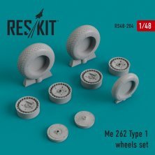 1/48 Messerschmitt Me-262A-1/Me-262B-2 Type 1 wheels