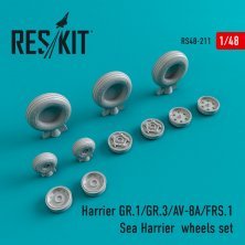 1/48 Harrier GR.1/GR.3/AV-8A/FRS.1 wheels