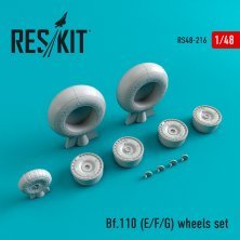 1/48 Bf 110 E/F/G wheels set