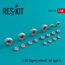 1/48 V-22 Osprey Type 2 wheels