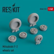 1/48 Mitsubishi F-2 wheels set