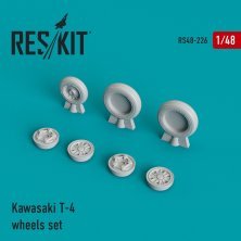 1/48 Kawasaki T-4 wheels