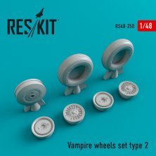 1/48 Vampire type 2 wheels