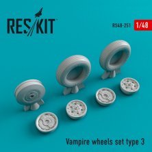 1/48 Vampire type 3 wheels
