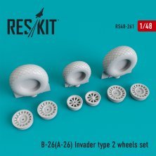 1/48 B-26 Invader wheels type 2