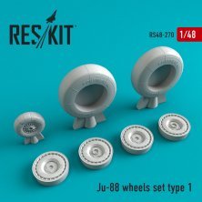 1/48 Ju-88 wheels type 1