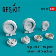1/48 Fouga CM.170 Magister wheels set